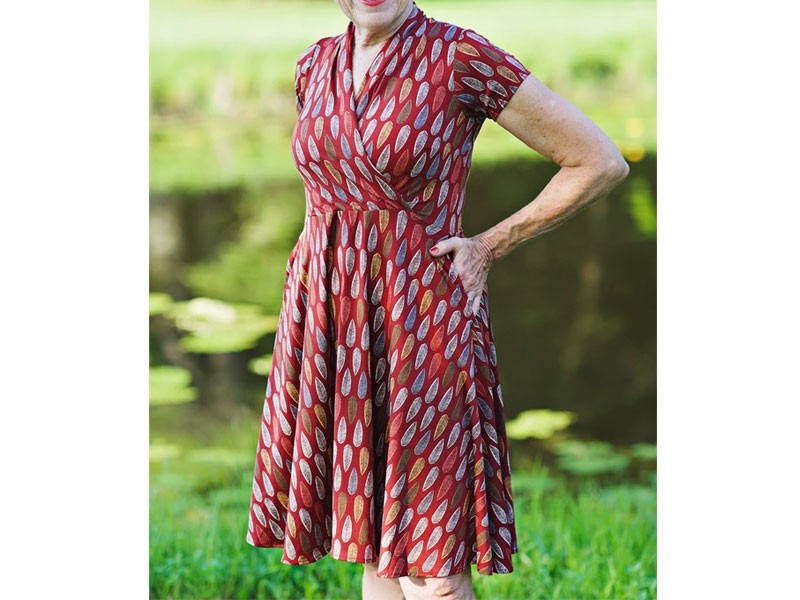 Women's Joan Dress Feathers