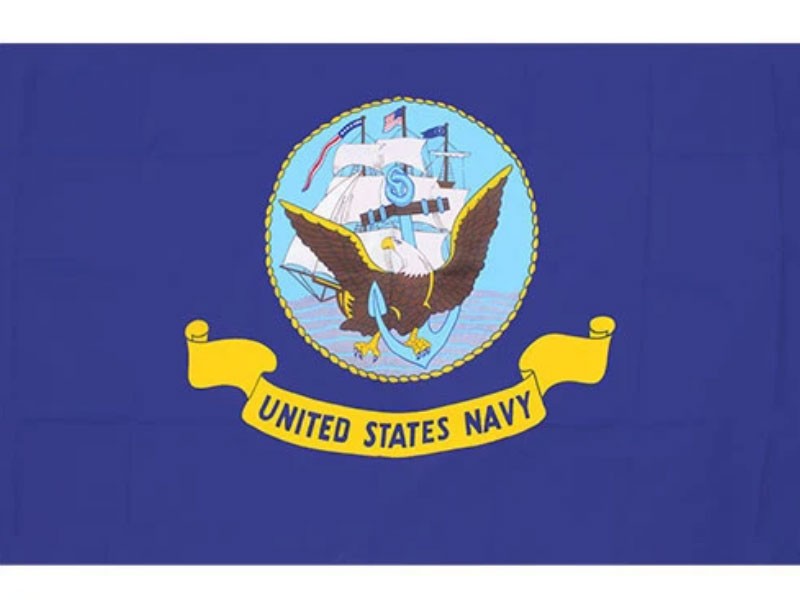 Navy 3' x 5' Flag