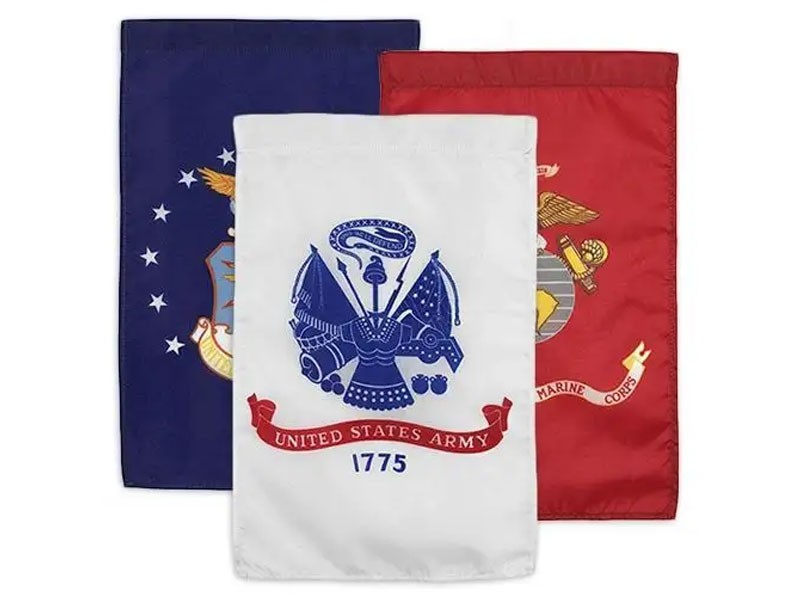 Military Branch Garden Flags