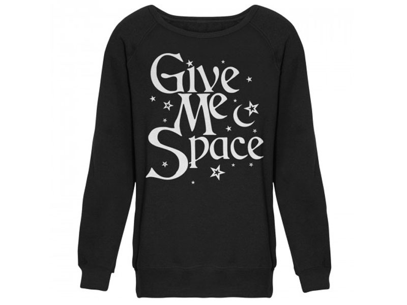 Juniors Chin Up Retro Give Me Space Kid's Sweatshirts
