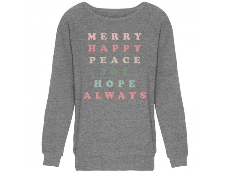 Juniors Christmas Joy Always Kid's Sweatshirts