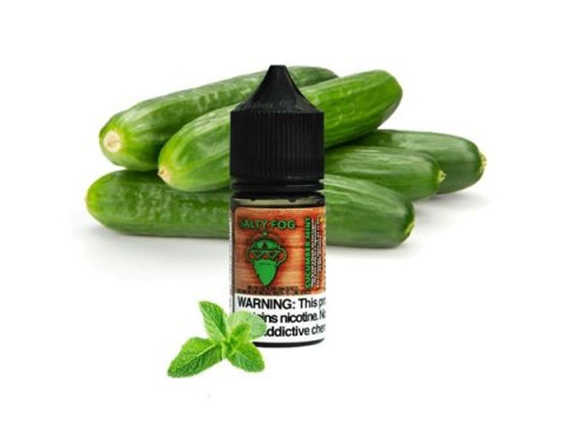 E Juice Nicotine Salt Cucumber Mint Salty Fog