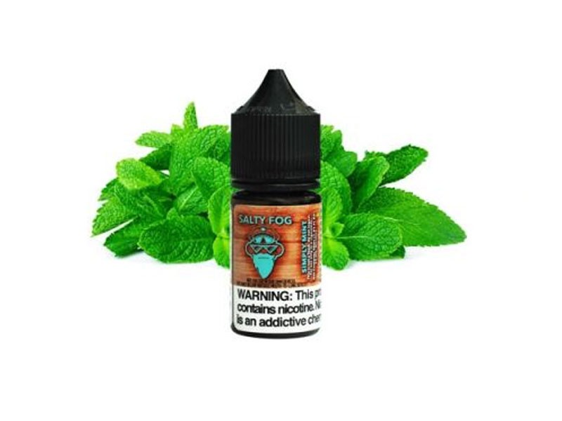 E-Juice Nicotine Salt Simply Mint Salty Fog