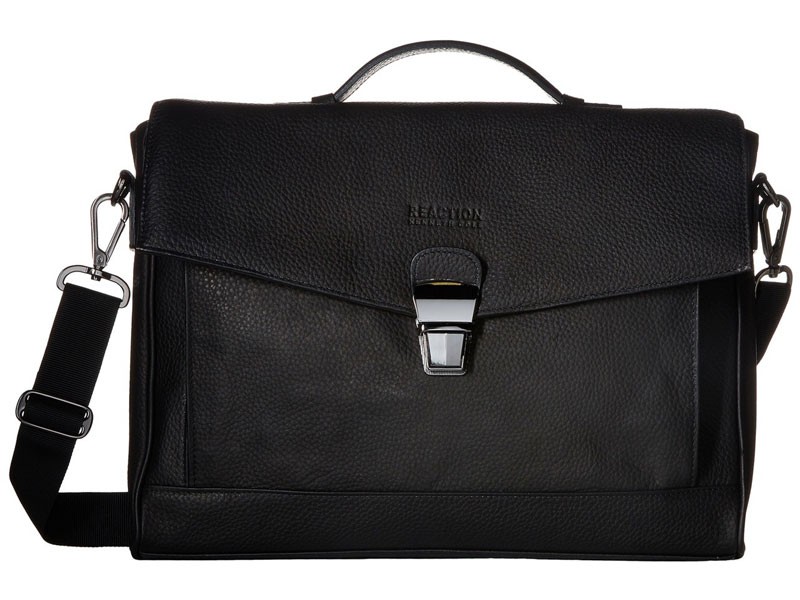 Kenneth Cole Reaction Modern Port-Sonality Computer Portfolio Black