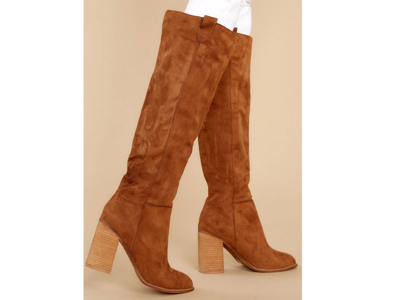Noted Character Caramel Brown Knee High Women's Boots