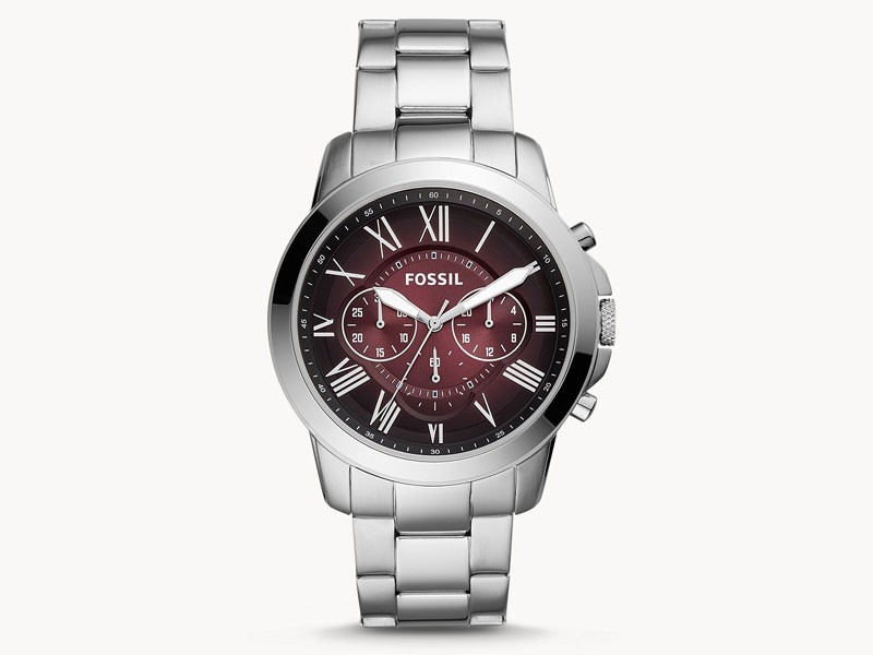 Grant Chronograph Stainless Steel Watch For Men