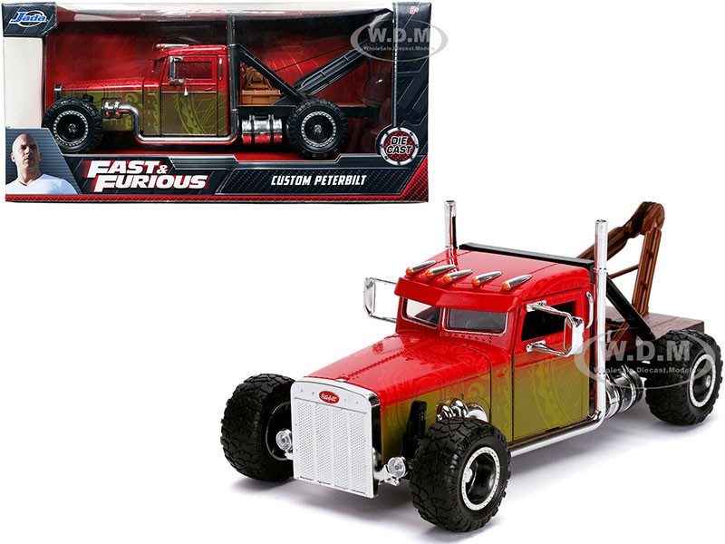 Custom Peterbilt Tow Truck Fast & Furious Series 1/24 Diecast Model by Jada