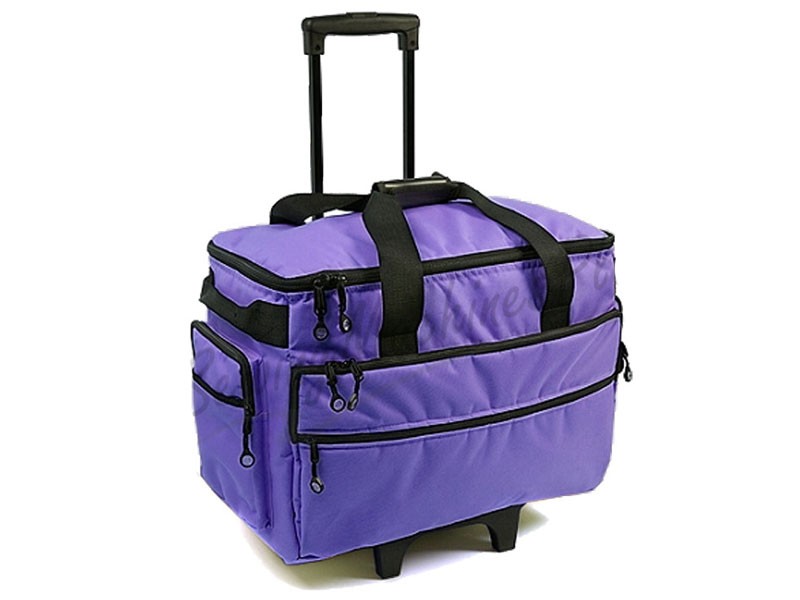 Bluefig TB19 Wheeled Sewing Machine Carrier Purple