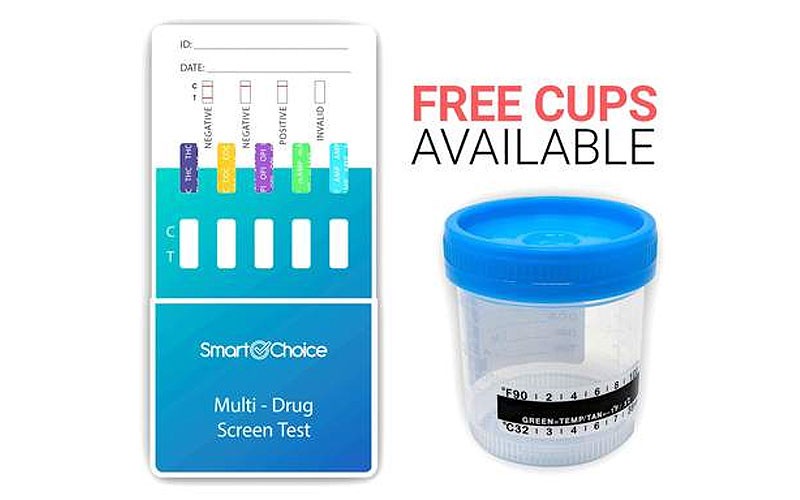 SmartChoice 5 Panel Drug Test Kit (25 Pack)