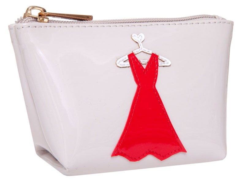 Blush Mini Avery With Red Dress on Hanger Bag For Women