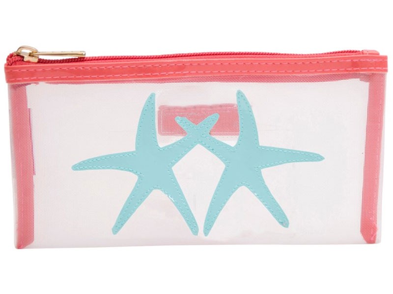 Women's White Moya Case With Light Blue Double Starfish