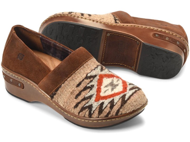 Born Bailie In Brown Women's Clogs