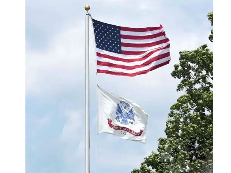 30’ Flagpole One Piece Majestic Commercial Aluminum