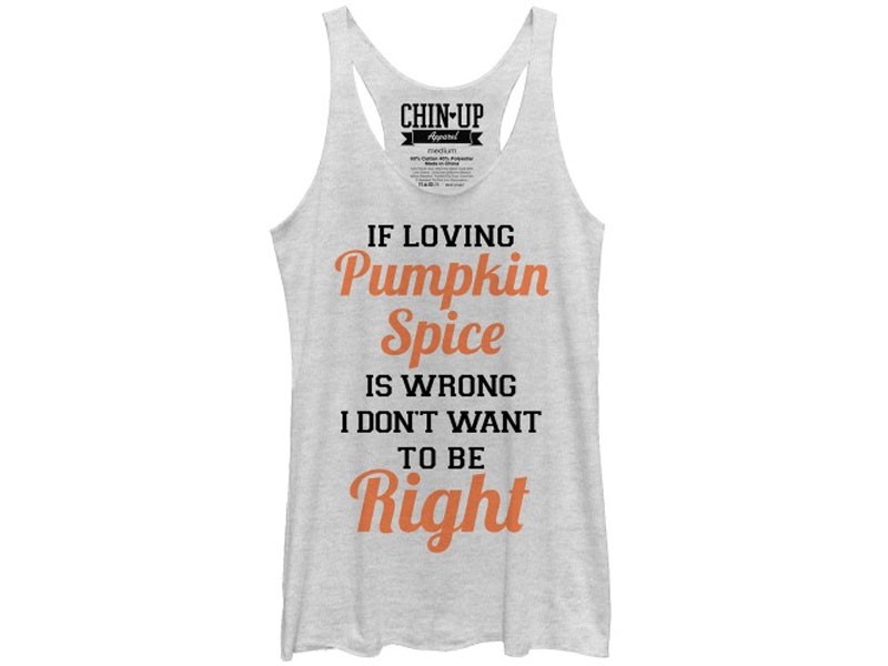 Women's Loving Pumpkin Spice Tank Tops