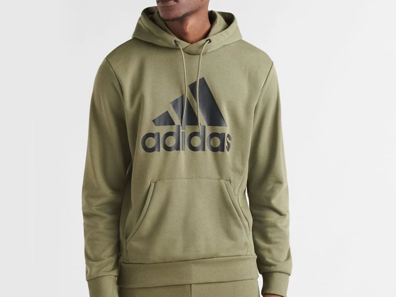 Men's Adidas Badge Of Sport Pullover Hoodie