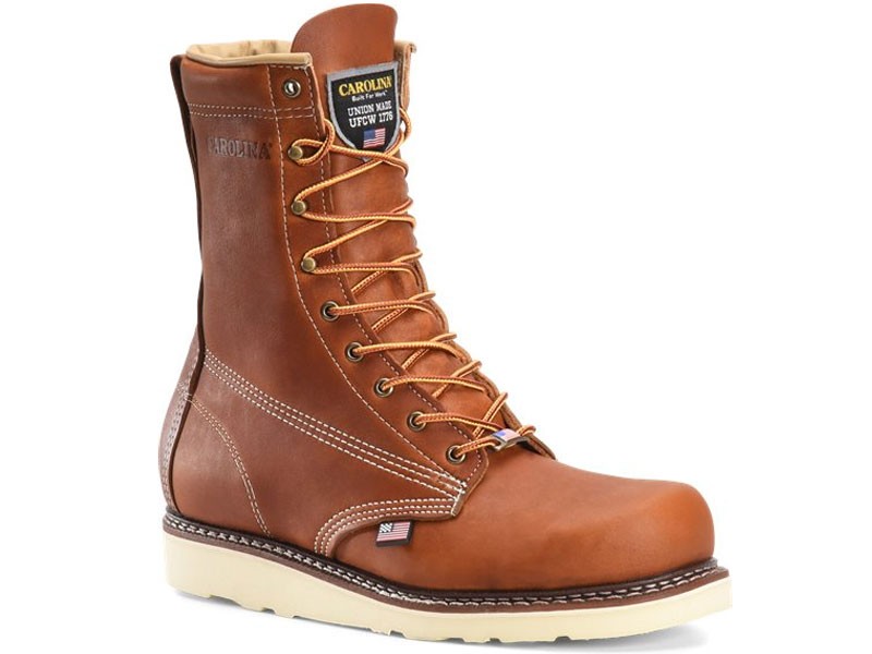Carolina Men's 8 Inch Domestic Wedge Work Boot