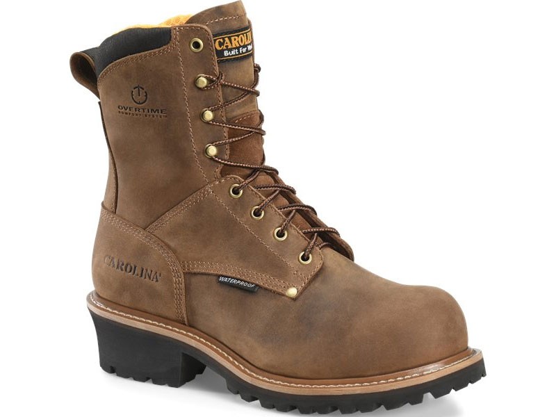 Men’s 8” Carolina Waterproof Logger