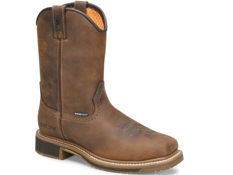 Men’s 10” Carolina Waterproof Square Toe Roper