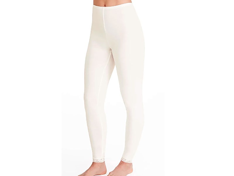 Women's Cuddl Duds Softwear Lace Edge Leggings