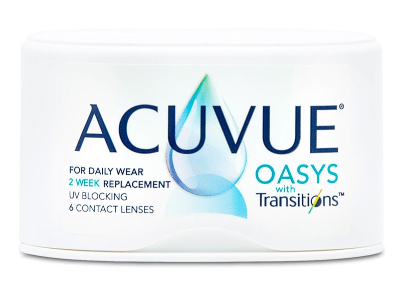 Acuvue Oasys With Transitions 6 Pack Contact Lens