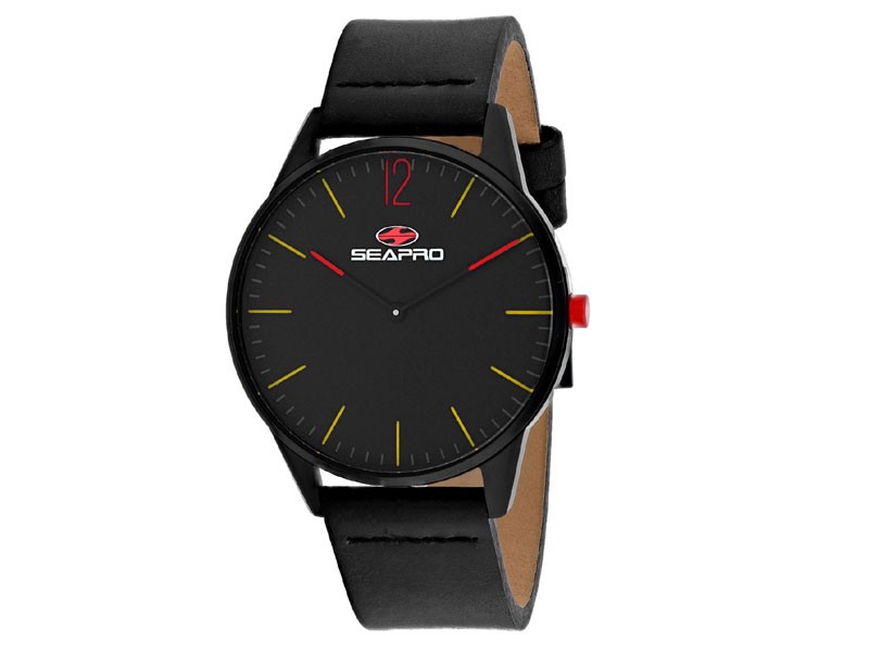 Seapro Men's Black Hole Quartz SP0100 Watch