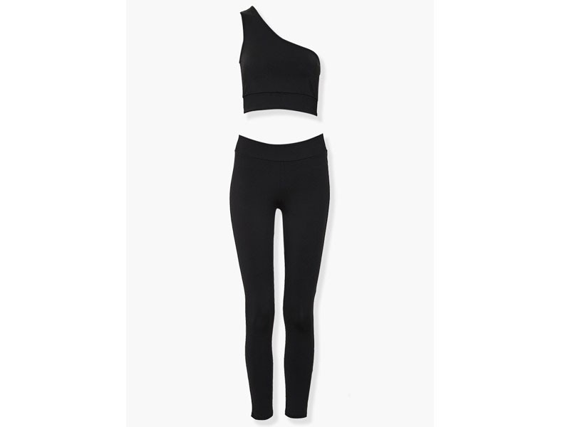 Women's Active Crop Top & Leggings Set