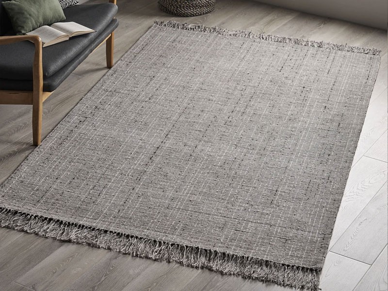 Pandora Boho Viscose and Wool Area Rug