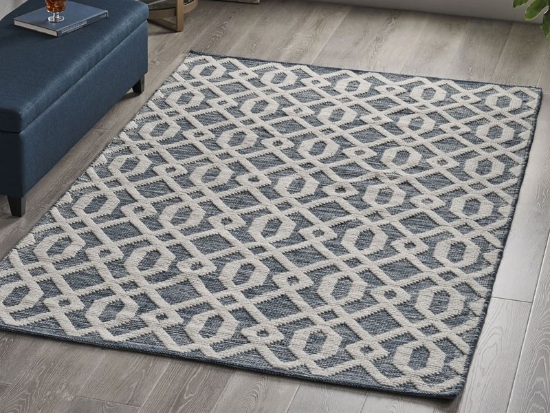 Meroy Modern Wool Area Rug