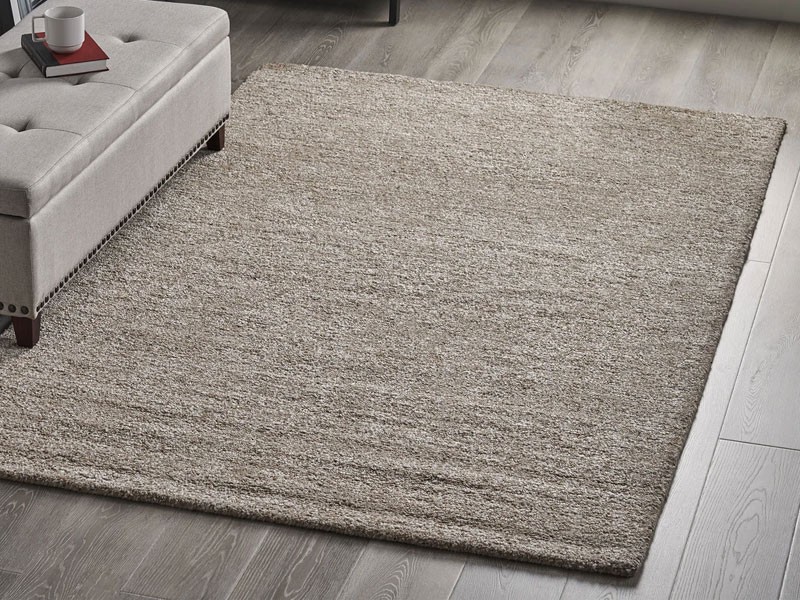 Sunny Modern Wool and Viscose Area Rug