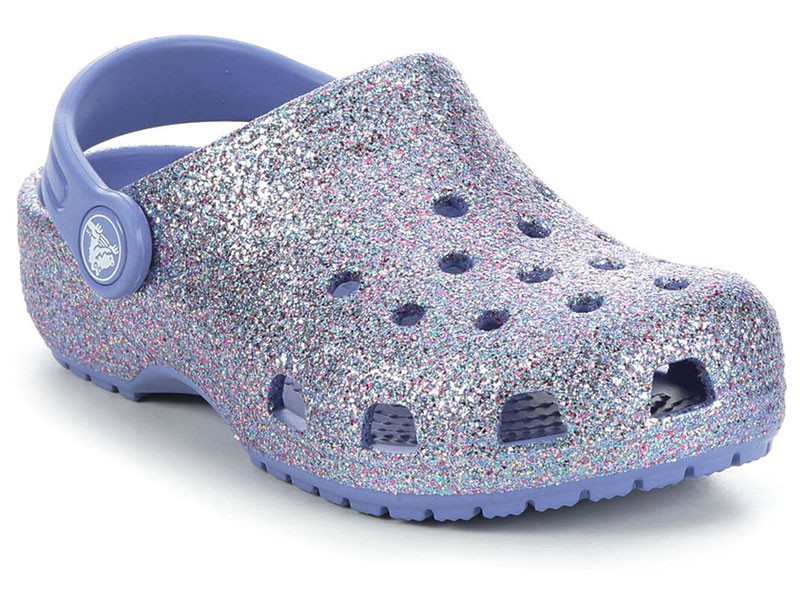 Girls' Crocs Toddler Classic Glitter Clog