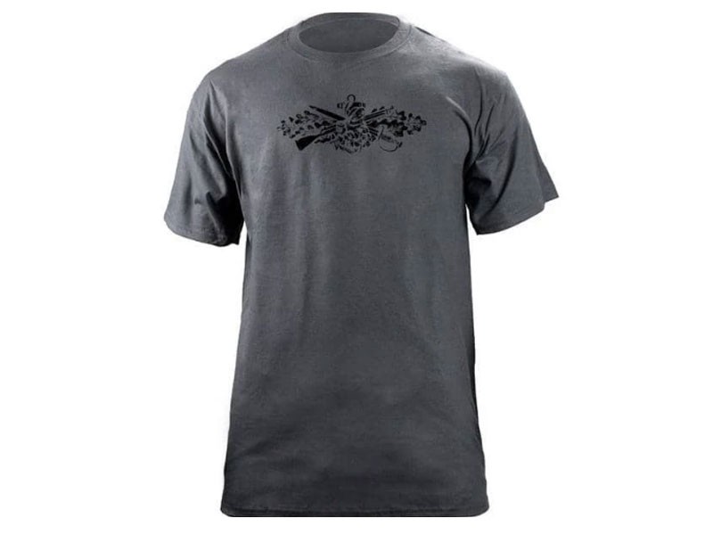 Navy Seabee Subdued Badge T-Shirt For Men