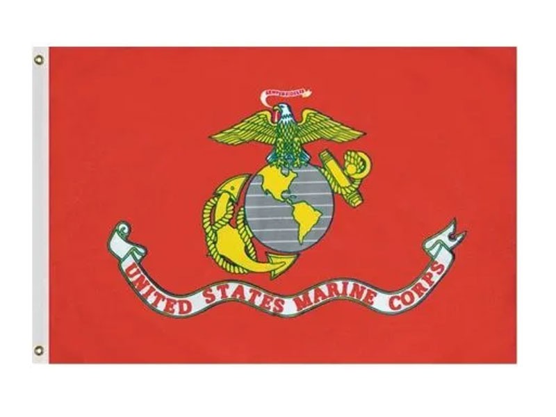 Outdoor Marine Corps Flags