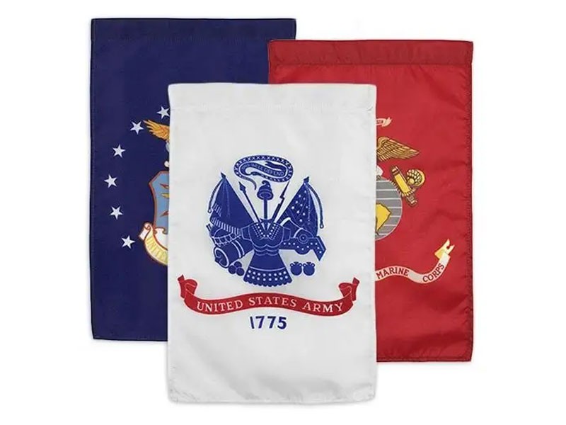 Military Branch Garden Flags