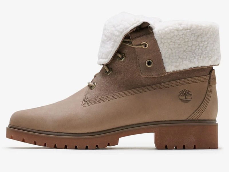 Timberland Teddy Fleece Fold down Boot For Women