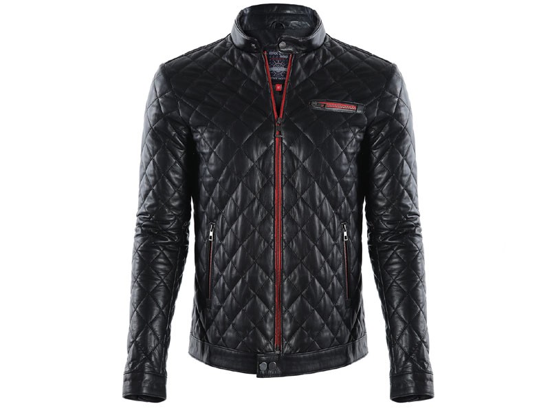 Giorgio Di Mare Men's Mojave Leather Jacket Black