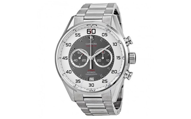 Tag Heuer Carrera 36 Flyback Chronograph Grey Dial Men's Watch