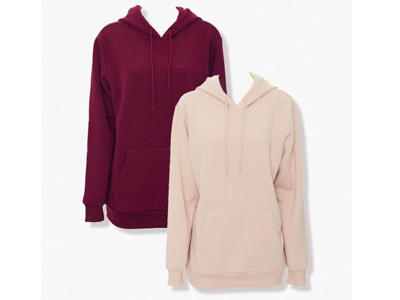 Women's Fleece Drawstring Hoodie Set