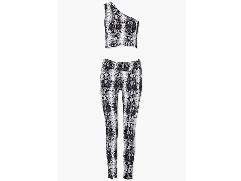 Active Crop Top & Leggings Set For Women