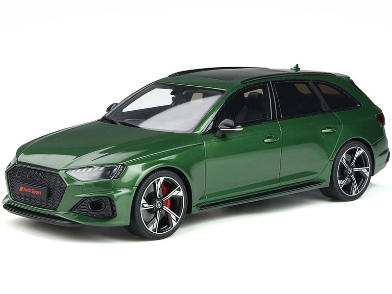 Audi RS 4 Avant Sonoma Green Metallic Limited Edition Model Car