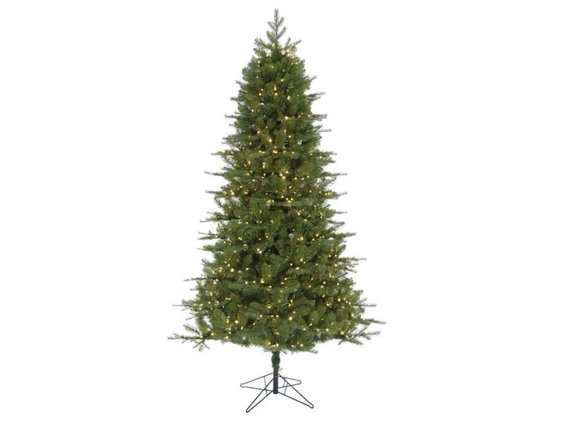 Holiday Living 9-ft Highland Spruce Pre-Artificial Christmas Tree With LED Light