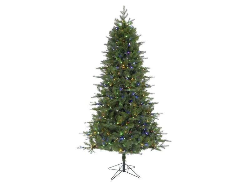 Holiday Living 12-ft Highland Artificial Christmas Tree With White LED Light