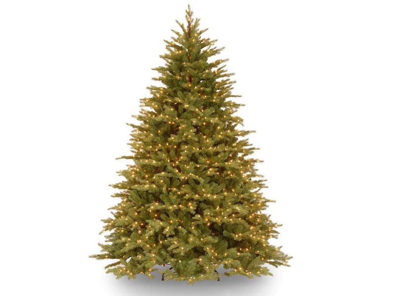 National Tree Company 7.5-ft Norway Christmas Tree With LED Lights