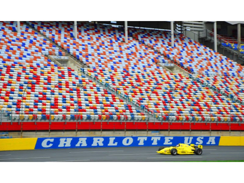 Indy Style Car Ride 3 Laps Charlotte Motor Speedway