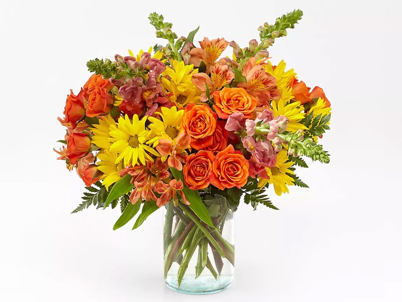 Warm Amber Bouquet