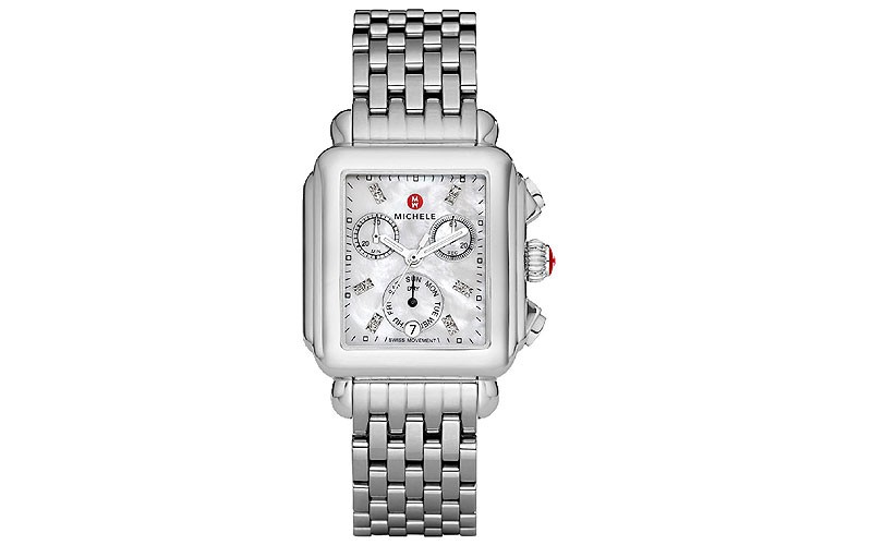 Michele Deco Day Women's Luxury Diamond Fashion Watch