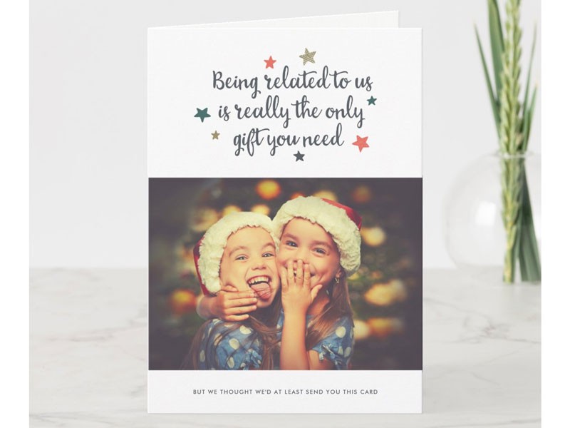 The Only Gift You Need Holiday Greeting Card