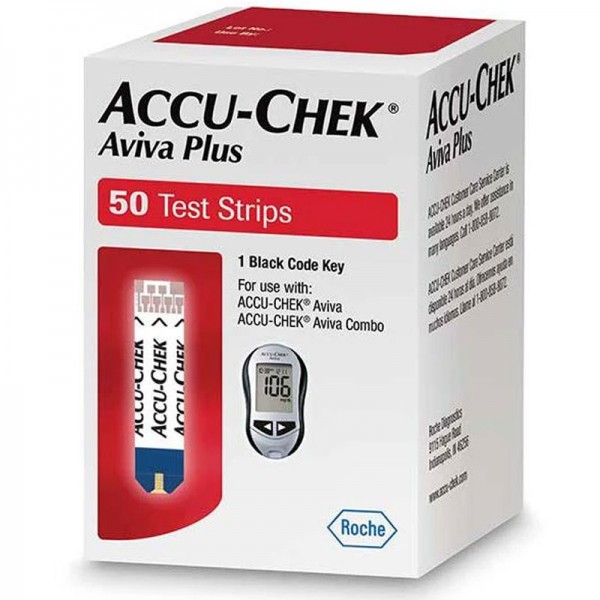 Accu-Chek Aviva Plus Test Strips 50ct