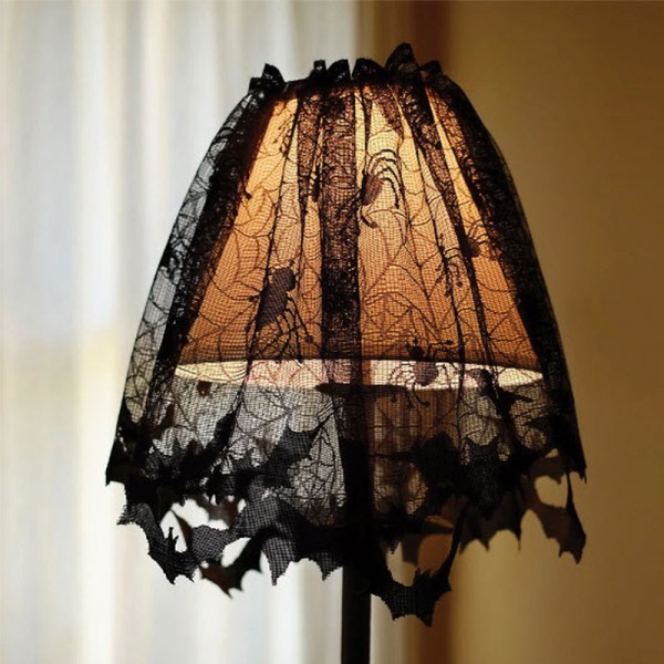 Bat Lace Lamp Shade Cover