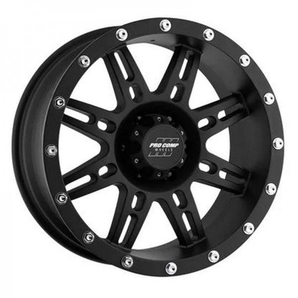 Pro Comp 31 Series Stryker 16x8 Wheel with 6 on 5.5 Bolt Pattern Matte Black