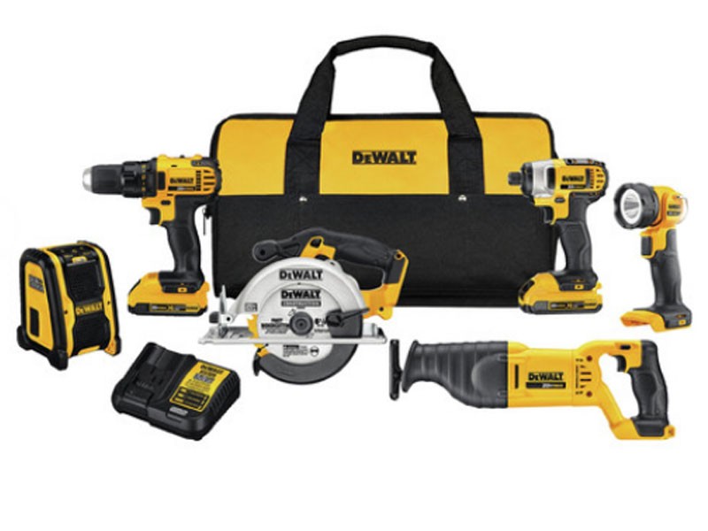 Dewalt DCK620D2 20V MAX Compact 6-Tool Combo Kit